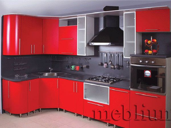 кухня meblium 17-72. Фасад пластик - от 5500 грн. за 1 м.п.