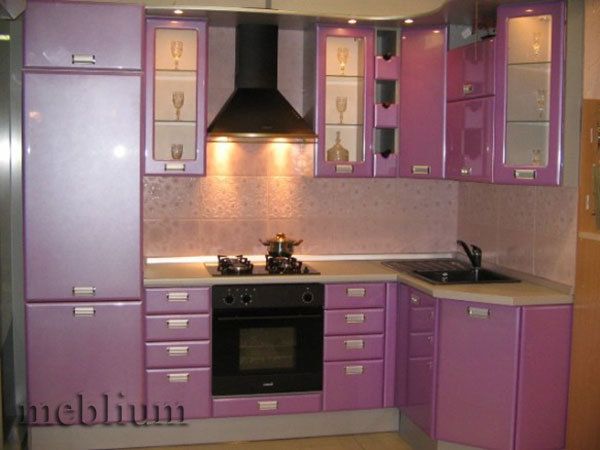 Кухня meblium 21-72. Фасад мдф пленка - от 4000 за 1 м.п.