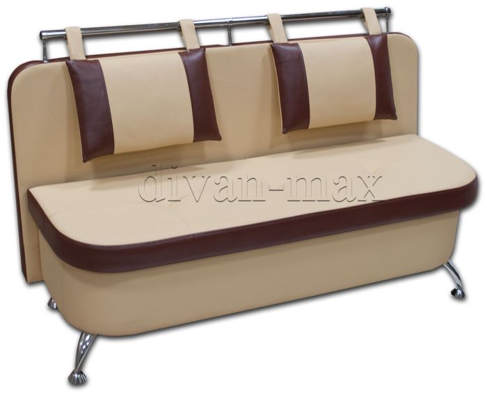 Кухонная лавка Модерн-14 Астор карамель + координат Астор лате