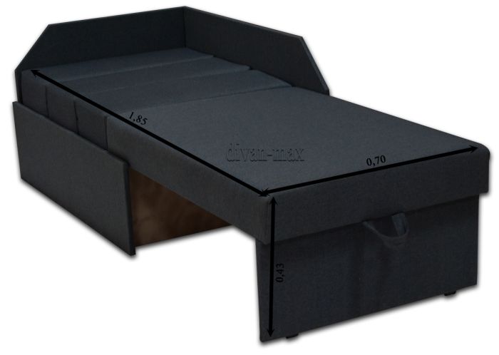 Детский диван Кубус-14 бонд 02 крем + бонд 01 беж