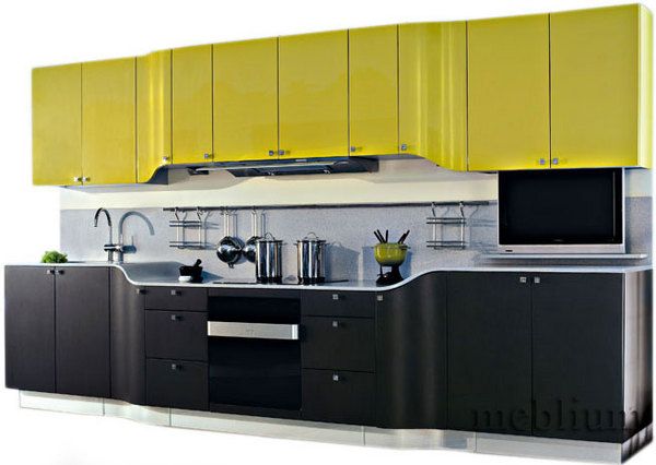 кухня meblium 8-72. Фасад пластик - от 5500 грн. за 1 м.п.