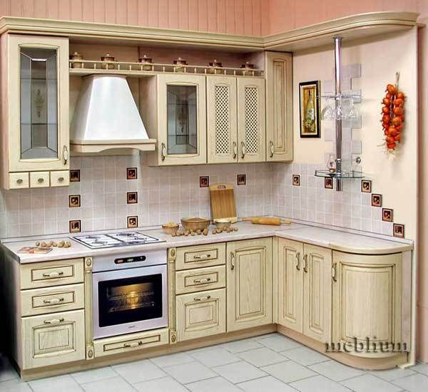 Кухня meblium 61-72. Фасад мдф крашенный - от 5500 за 1 м.п.