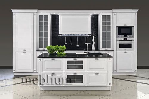 кухня meblium 12-72. Фасад дерево - от 18000 грн. за 1 м.п.