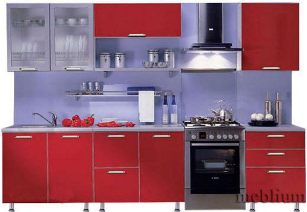 кухня meblium 3-72. Фасад пластик - от 5500 грн. за 1 м.п.