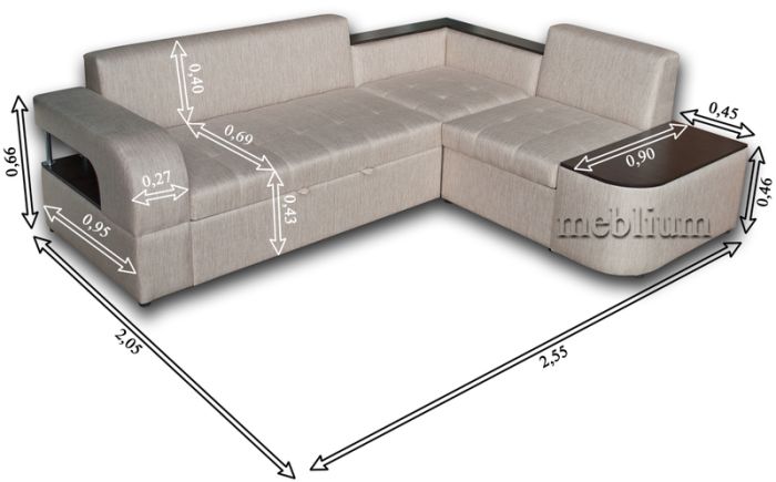 Meblium 132-10 "Г" лугано