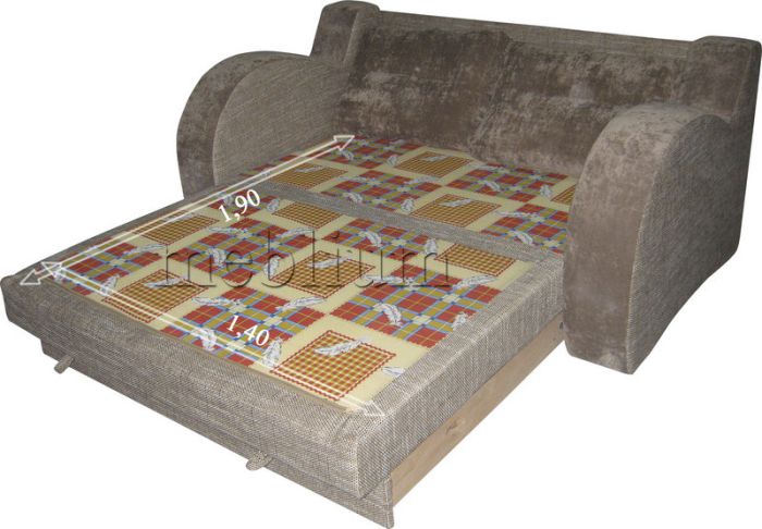 Софа Карина 120 пруж. блок-7 гига комб. беж