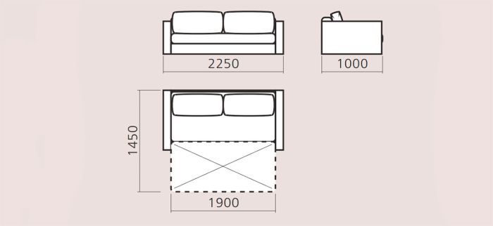 Софа Лилу -97