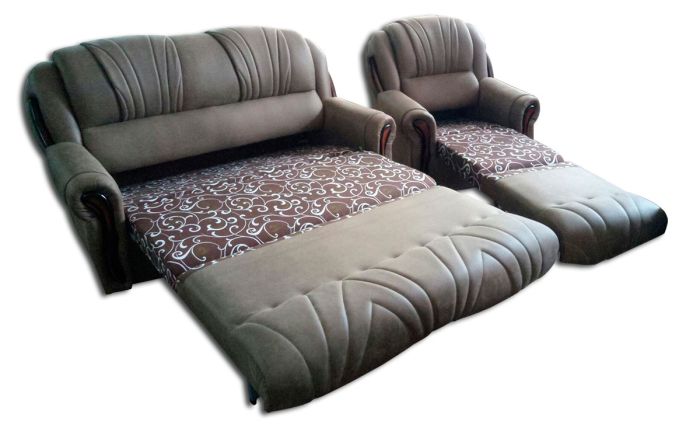 Комлект диван Лорд 140 и кресло Лорд -90