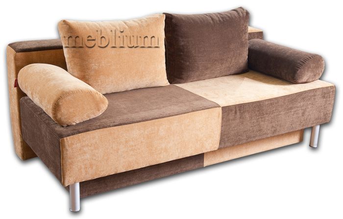 Диван Люкс-2 танго плн беж + танго плн браун.