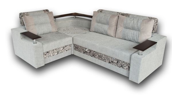 Угловой диван Meblium 82-3 Берлин Серый
