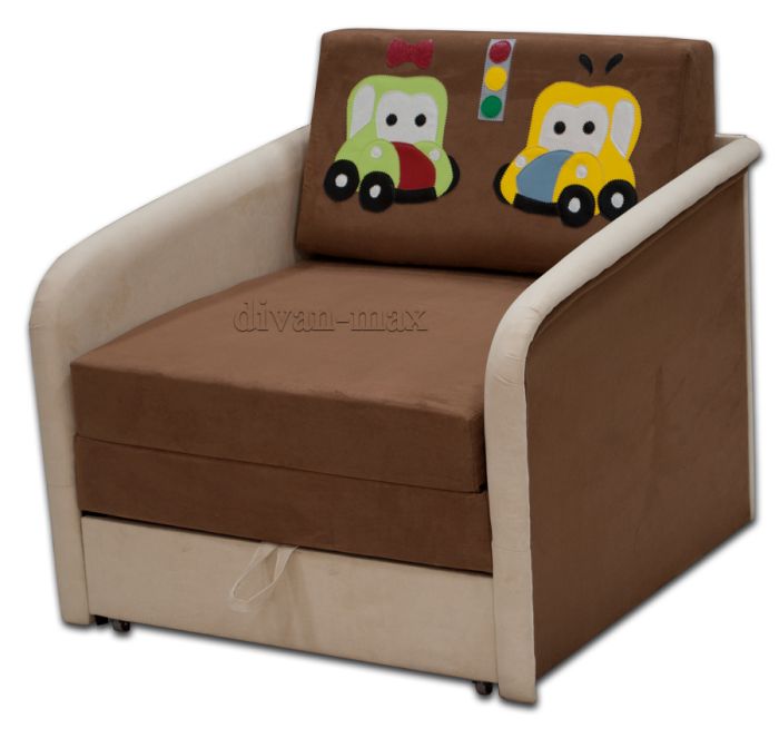 Детский диван Малыш -Машинки-41