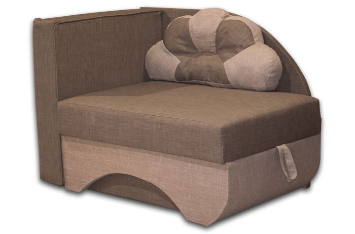 Диван детский Малыш-14 Голивуд стоун + Пертл кофе угол 7-ка