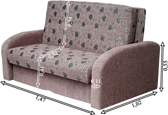 Диван Малютка 120-17