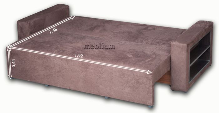 Софа Meblium 13-18 бонд шоколад
