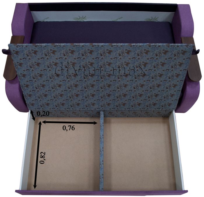 Софа Марсель 160-21 Шотландия Комб Кофе + Шотландия Комб беж