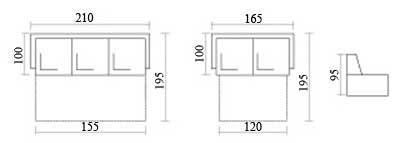 Угловой диван Бонус Л -12