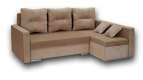 Уголовой диван Meblium 14-42 Гига Беж + Тетрис Беж