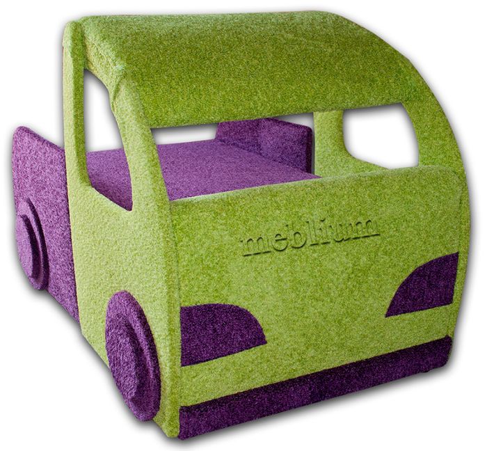 Детский диван Машинка-31 (СНЯТО С ПРОИЗВОДСТВА)
