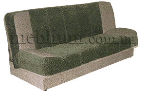 Диван "Meblium 111-1" Шенил 38 желтый однотон+42 т. роза однотон