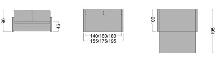 Диван Мерсин 140-27