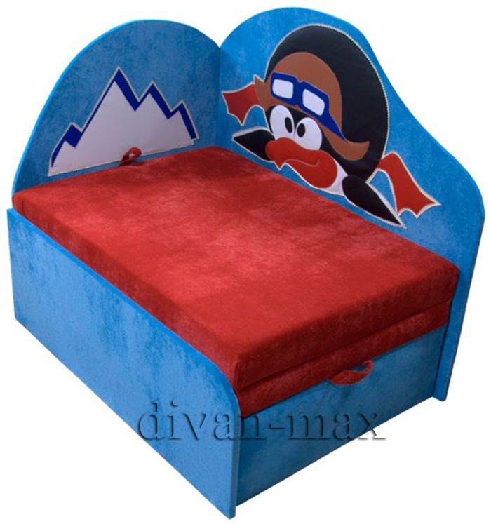 Детский диван Мини аппликация Пингвин-14