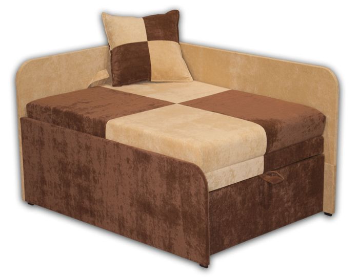 Диван детский Мини-41 Финт браун + Ивори