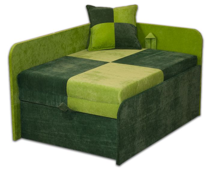 ПРОДАНО (МОЖНО ПОД ЗАКАЗ) Диван детский Мини -41 Plenet_Orance_Schoko