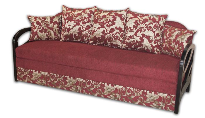 Диван Мираж Д-12 Меджик бордо + Меджик комби бордо