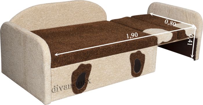 Детский диван Мишка-14