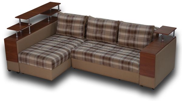 Диван угловой Meblium 124-10 гига браун