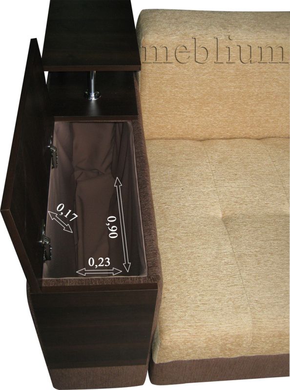 Диван угловой Meblium 124-10 flax 11