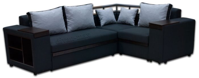 Угловой диван Монреаль с баром -89