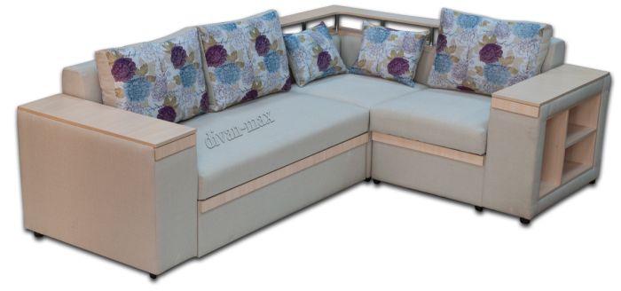 Угловой диван Монреаль с баром -89