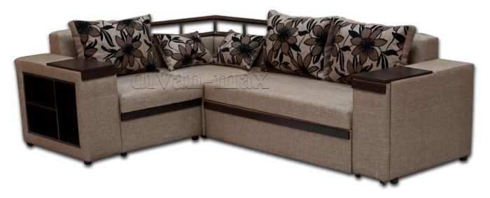 Угловой диван Монреаль с баром -89