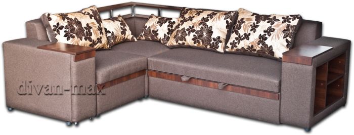 Угловой диван Монреаль с баром -89