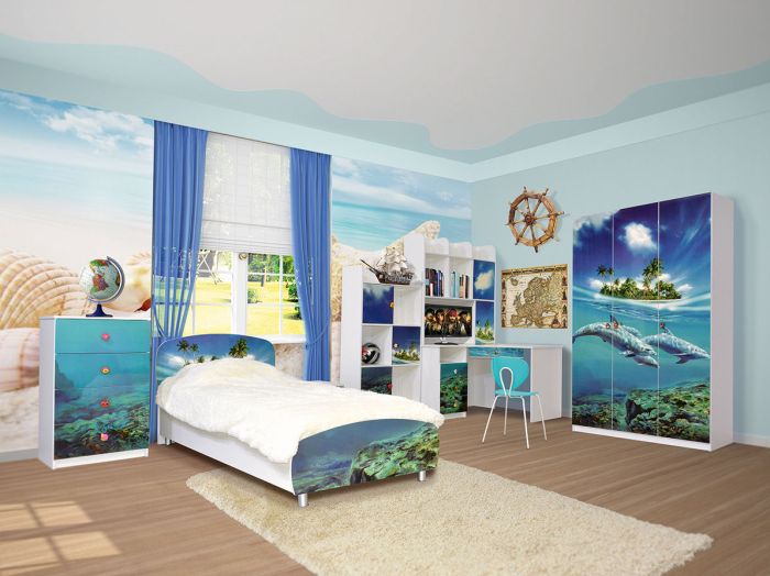 Детская комната Мульти "Дельфины"-83