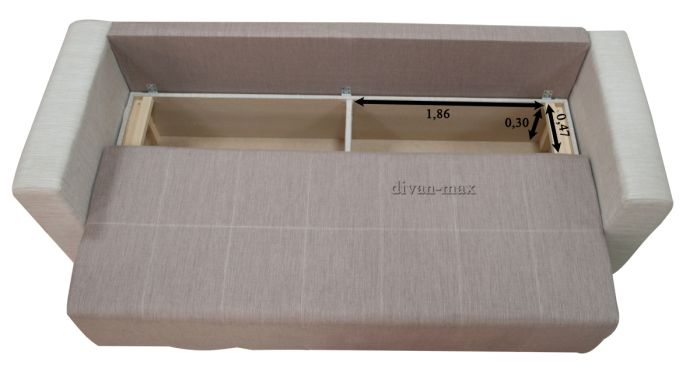 Софа Адель 120-7 Лючия 629 + Букле 008