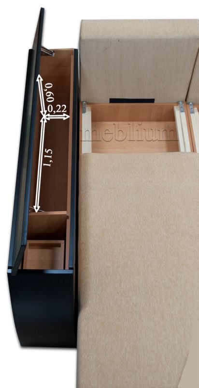 Диван угловой Альянс-49 Соло Рея Голд