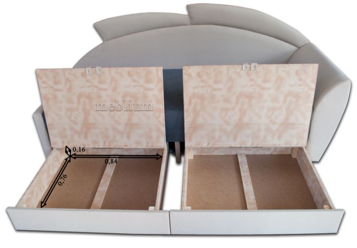 Диван Астра-41 Нитекс Шагги Графит