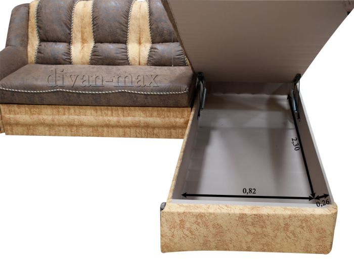 Угловой диван Барон 1С вариант В -6