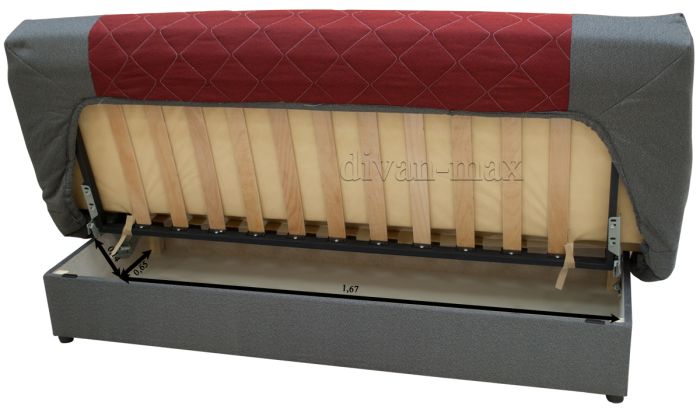 Ортопедический диван Флекс-25 фортуна 84 + фортуна 01