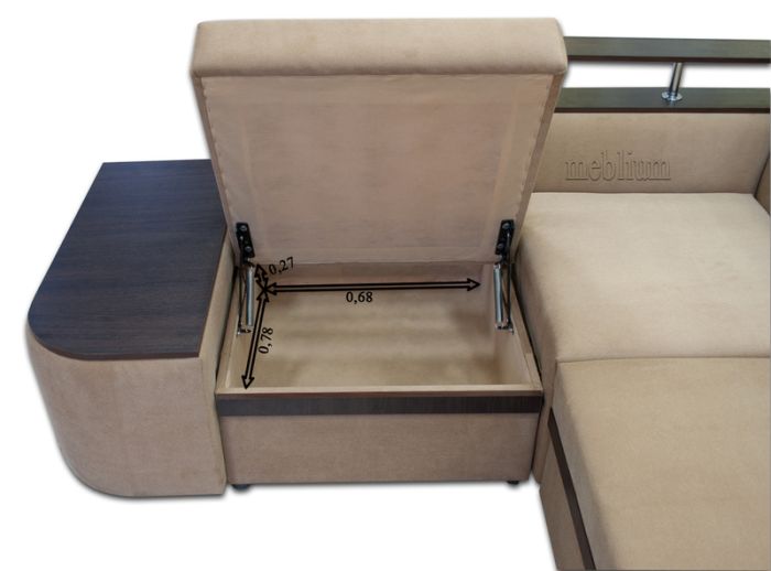 Угловой диван МОНРЕАЛЬ 2 тумбы -89 (СНЯТО С ПРОИЗВОДСТВА)