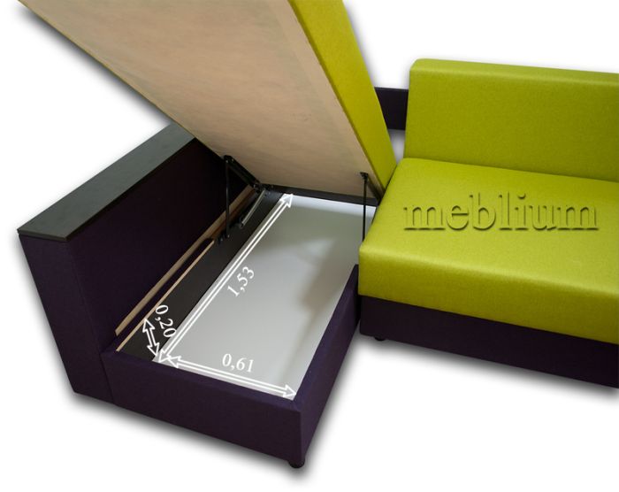 Диван угловой Оксфорд-13 Бонд 06 шоколад