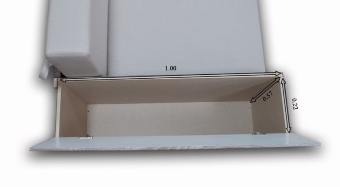 Диван угловой Оскар-44 Квадро комбин беж + Лима кофе 2500