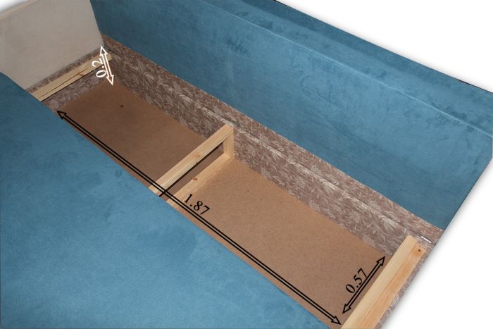 Диван Бьюти NEW-42 Адоре Океан 85