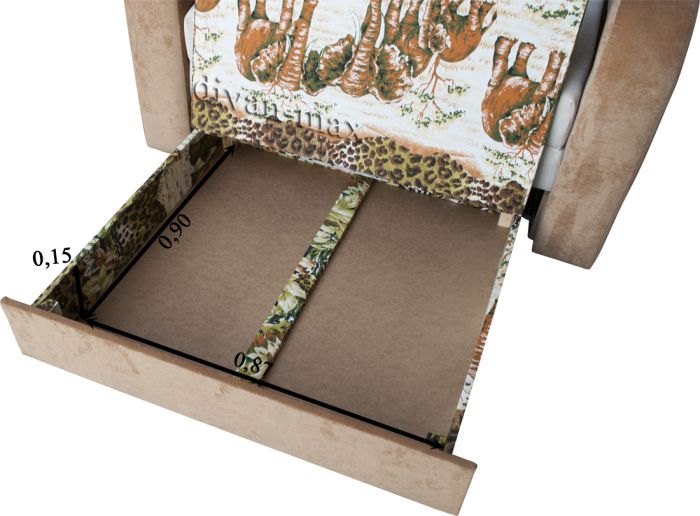 Детский диван Барби-41