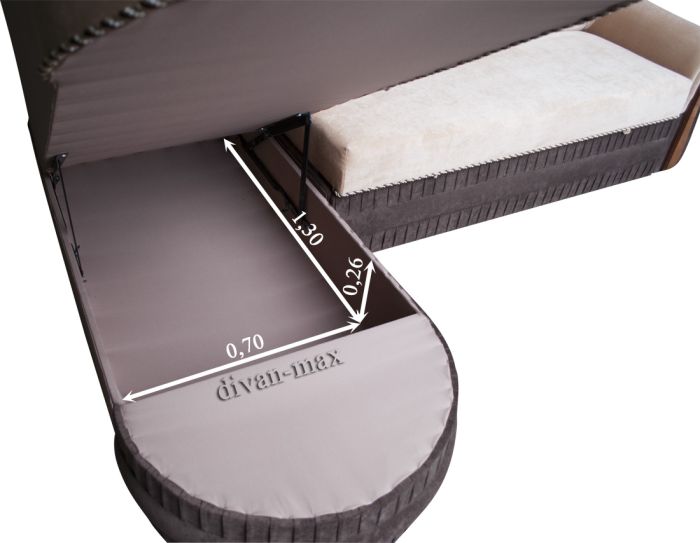 Угловой диван Элегант 1А вариант Б -6