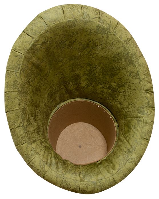 Банкетка Эсенталь Светло-коричневый + Темно-коричневые цветы