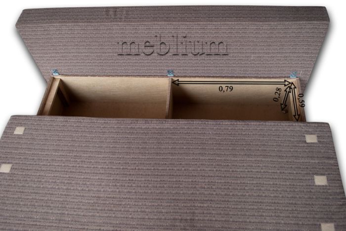 Диван Фарт-9 Салют комбин браун