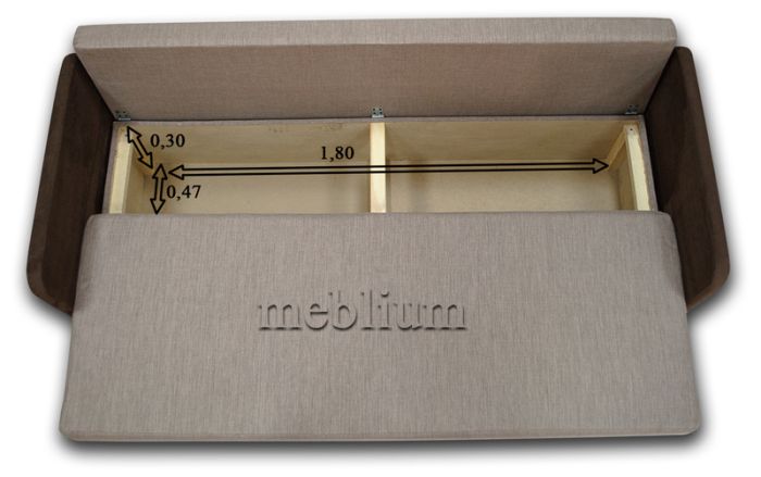 Софа Meblium 13-42 Гига Комб. Беж + Грин